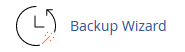 Backup Wizard-icoon in cPanel
